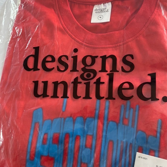 Designs Untitled Los Angeles Print Short-sleeve Glow Zone tee, Size M, NWT - Picture 4 of 5